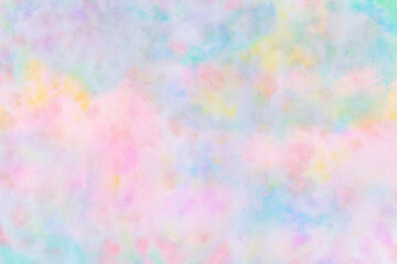 カラフルな水彩背景