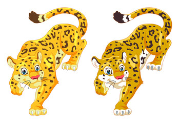 Jaguar Cartoon illustration