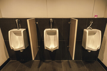 The three toilets 