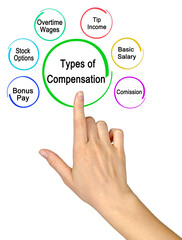 Presenting Six Types of Compensation