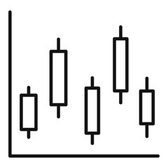 Trade broker icon, outline style