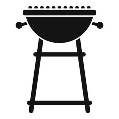 Brazier icon, simple style