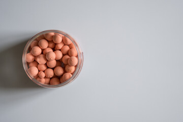 Boilies, fishing baits, close up, Fishing baits for carp. Baits for carp. Carp feeder. Carp fishing