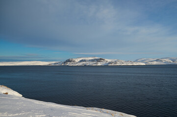 Lake Manasarovar in Western Tibet. According to the Hindu religion, the lake was first created in...