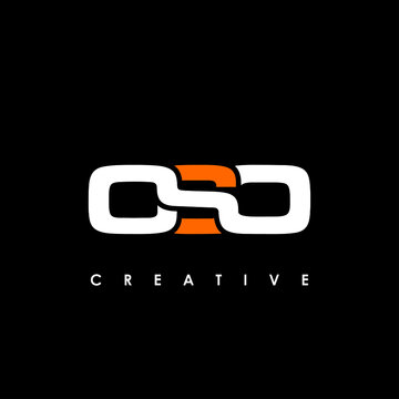OSO Letter Initial Logo Design Template Vector Illustration