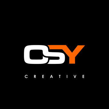 OSY Letter Initial Logo Design Template Vector Illustration