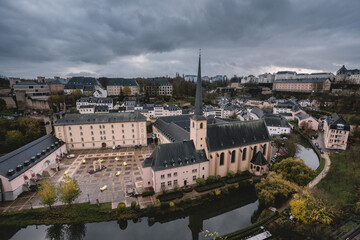 Fototapeta na wymiar Luxembourg city view