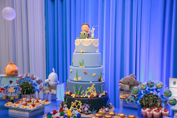 BOLO FUNDO DO MAR © Nina Brum Fotografia