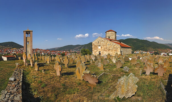 St. Peter's Church (Petrova Crkva), located near the town of Novi Pazar (New Pazar). Serbia, World Heritage Site by UNESCO