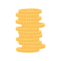 stack of coins