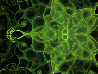 Imaginatory fractal background generated Image