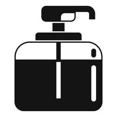 Safe antiseptic icon, simple style