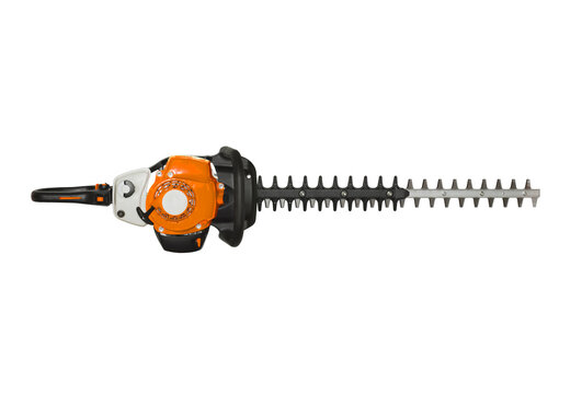 Petrol hedge trimmer ( lightweight garden scissors for trimming thin branches )