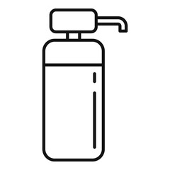 Prevention antiseptic icon, outline style