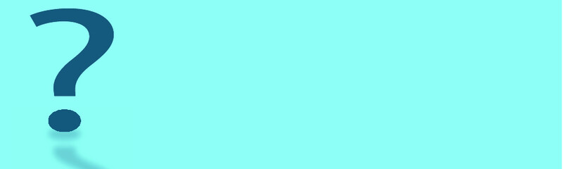 blue question mark Wall texture