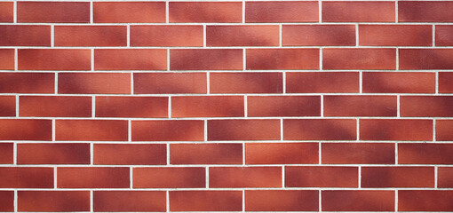 a wall made of red brick in various shades creating a pattern