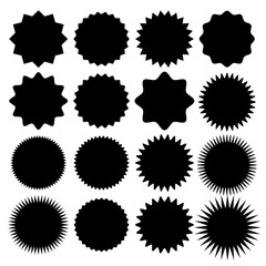 Set of special offer icons. sale tag, discount offer price tag, symbol for retail advertising campaign, sale promo marketing, discount sticker, ad offer on shopping day isolated. Vector