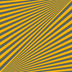 Gray diagonal stripes. Oblique shapes. Yellow background. Design element. Trendy pattern for prints, brochures, web pages, template, abstract background  and textile design