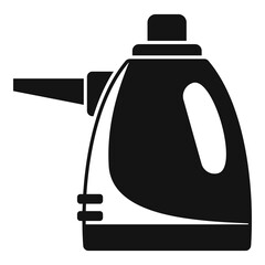 Purity steam cleaner icon, simple style