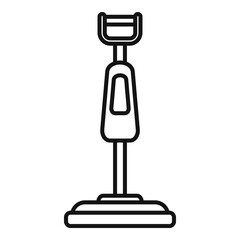 Floor steam cleaner icon, outline style