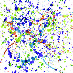 Watercolor blots seamless pattern. Vector stock illustration eps10. 