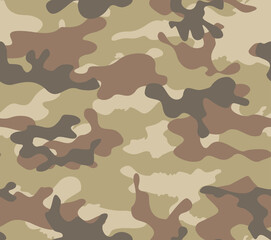 Camouflage military sand pattern. Modern vector background. EPS