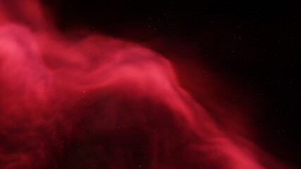 colorful space background with stars, nebula in deep space 3d render