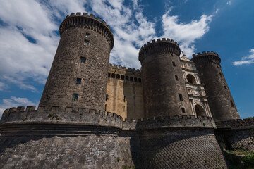 Castel Nuovo, Maschio Angioino Castle in Naples