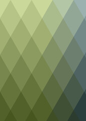 Abstract color Low-Polygones Generative Art background illustration