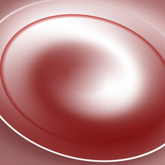 Circular color gradient. Shades of red and white. Unusual minimalistic background. Cover design, banner. EPS vector.