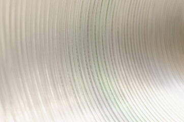 Corrugated aluminum duct (hood, air duct).