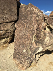 Petroglyph, Bishop, Owens Valley, Chalk Hills, California, USA, Hidalgo Canyon, Paiute, early man, rock art, heritage, secrets, discovery, wonder