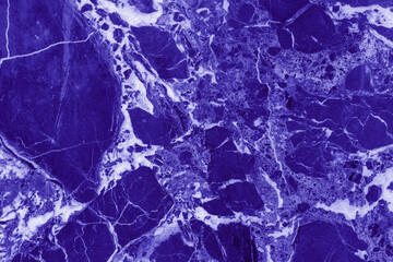 Beautiful texture of blue marble. Abstract natural background.