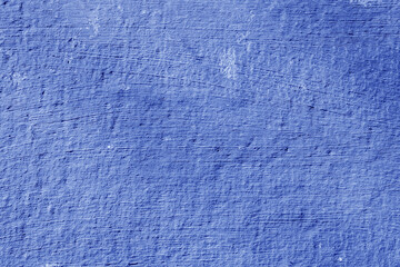 Texture of rough blue plaster. Architectural abstract background.