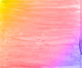 Colorful watercolor background and texture.