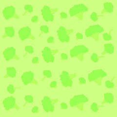 Fototapeta na wymiar broccoli pattern