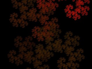 Imaginatory fractal background generated Image