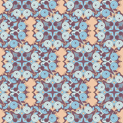 Arabic pattern, outline hand drawn style