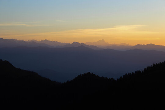 Glimpse Of Nanga Parbat from Miranjani Top