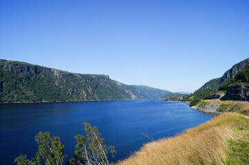 Fototapeta premium norwegian fjord