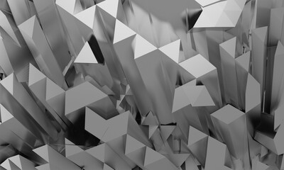 It's a black low poly background. Irregular triangles have been used to make it. It create gorgeous and aristocrat sense. Usable for wallpaper,background, banner, poster, etc. 3D rendering