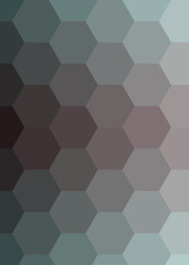 Fototapeta na wymiar Abstract color Low-Polygones Generative Art background illustration