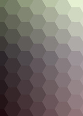 Fototapeta premium Abstract color Low-Polygones Generative Art background illustration