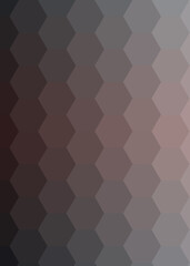 Abstract color Low-Polygones Generative Art background illustration