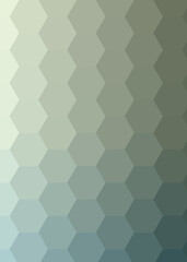 Abstract color Low-Polygones Generative Art background illustration