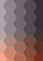 Abstract color Low-Polygones Generative Art background illustration