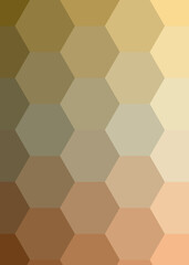 Abstract color Low-Polygones Generative Art background illustration