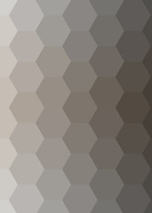 Abstract color Low-Polygones Generative Art background illustration