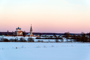 Fototapeta premium Christian church landscape