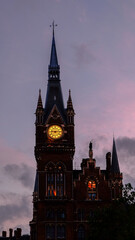 Fototapeta na wymiar St Pancras Clock Tower